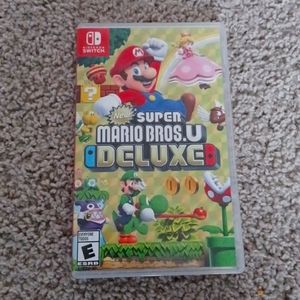 Super Mario bros.U deluxe